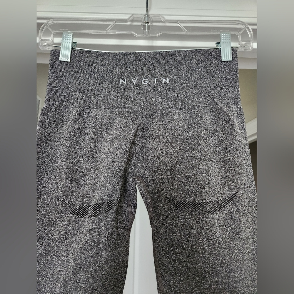 NVGTN Black Speckled Contour Seamless Leggings